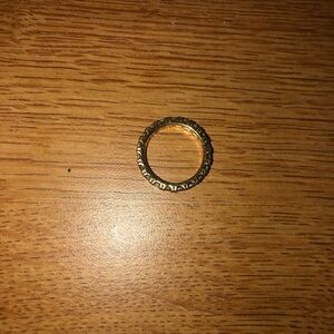 Pandora Gold Textured Ring